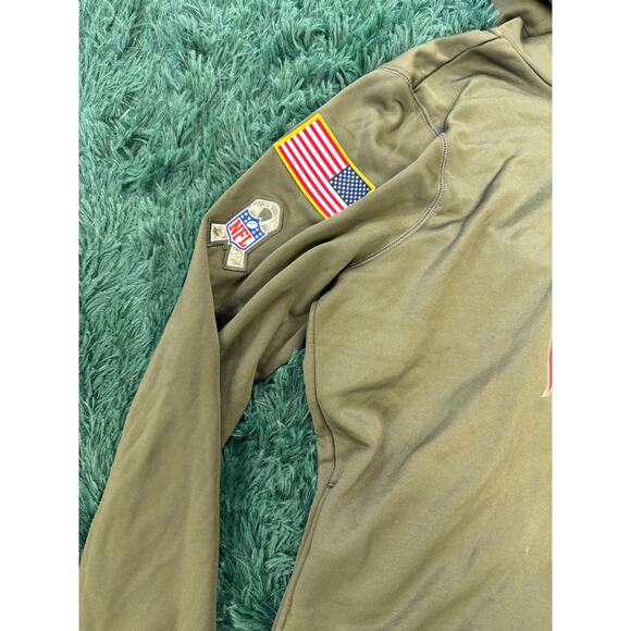 Nike Washington Redskins XXL Camo Salute to Freedom Sweatshirt Hoodie - Picture 3 of 8